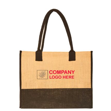 High-Quality Eco-Friendly Jute Bags with Dual Colors